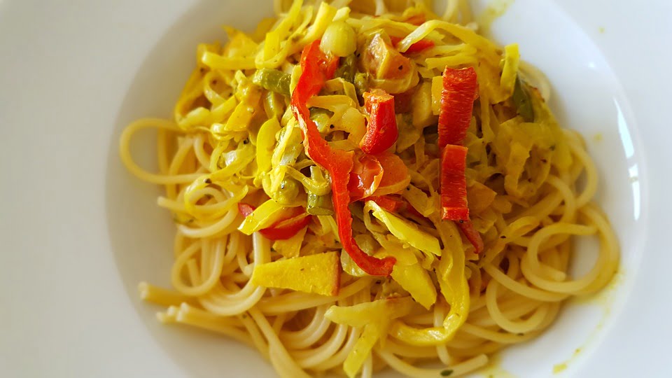 A bowl of glass noodles in Bali