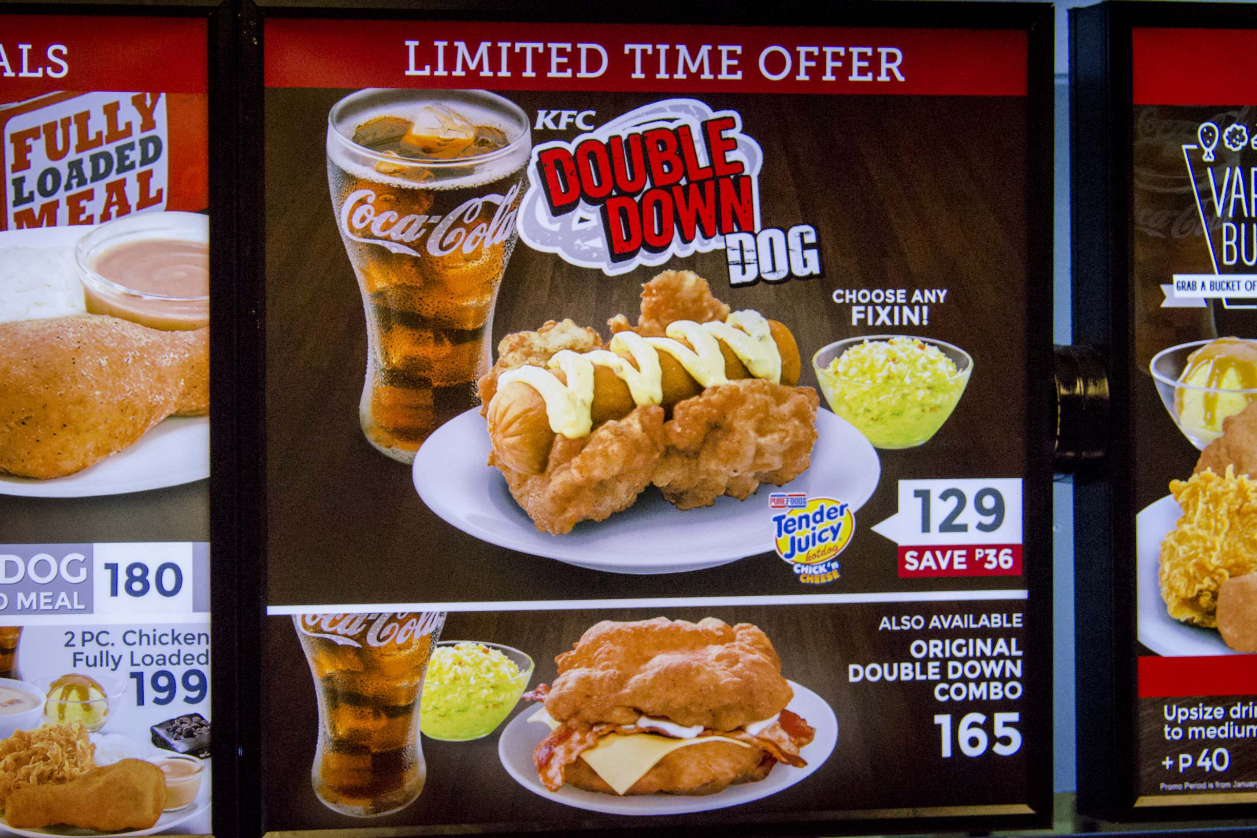 Le menu