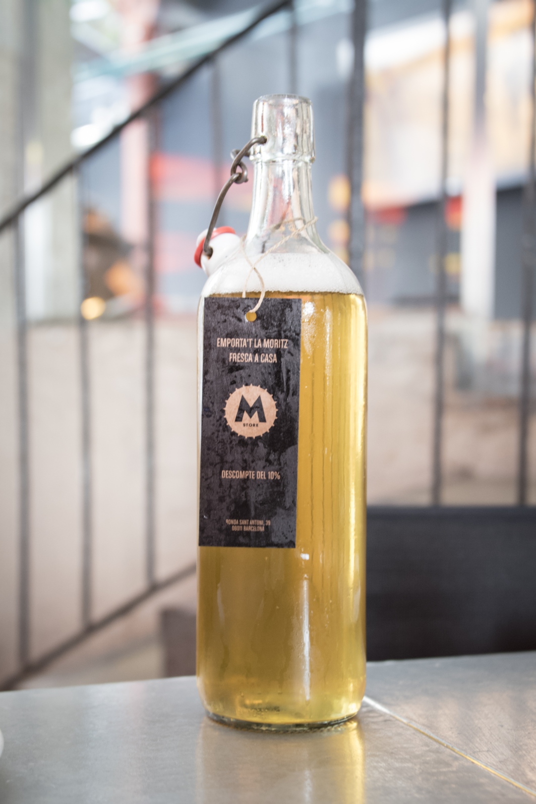 Tapas à Barcelone - Moritz: La bière!