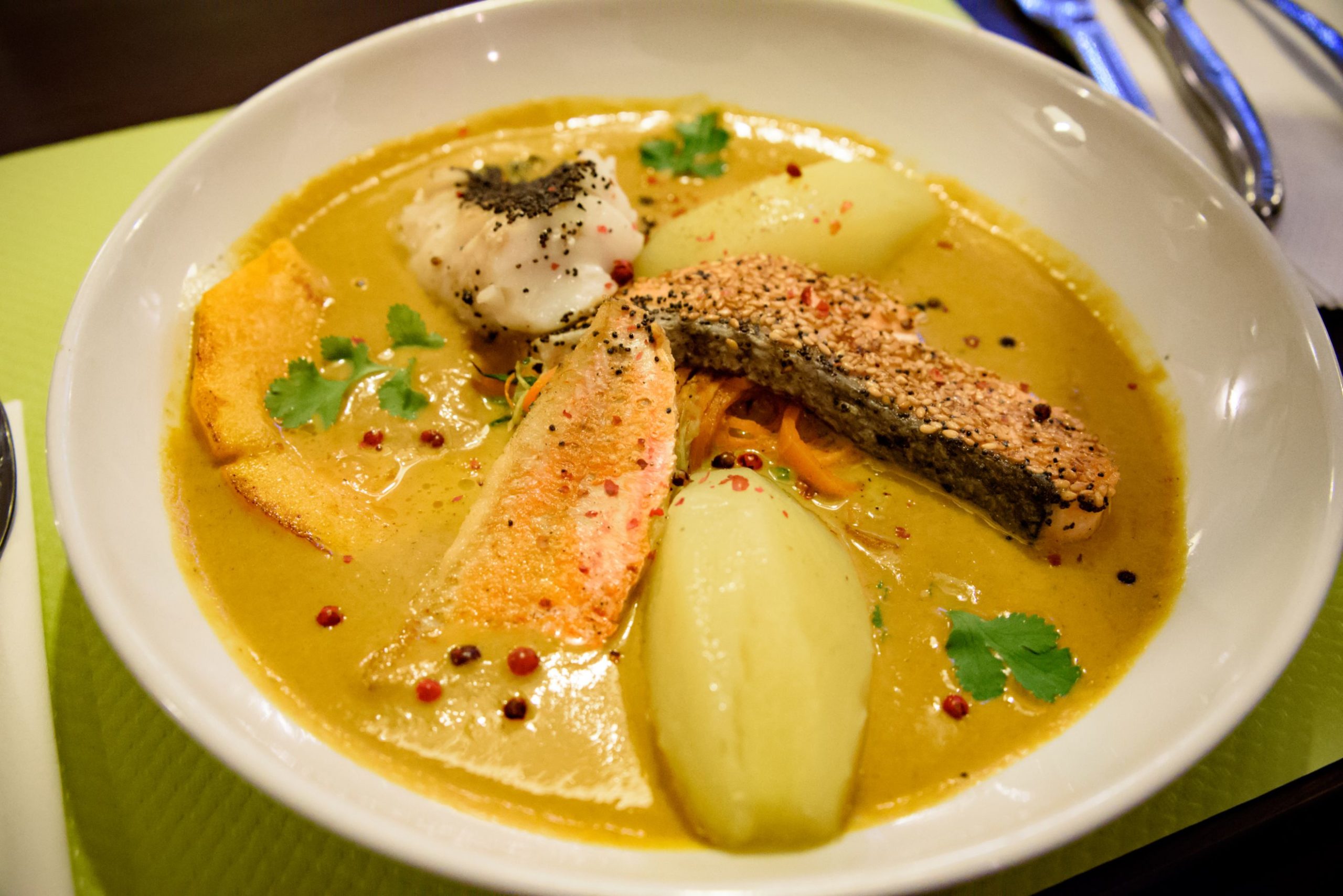 Poisson et patates