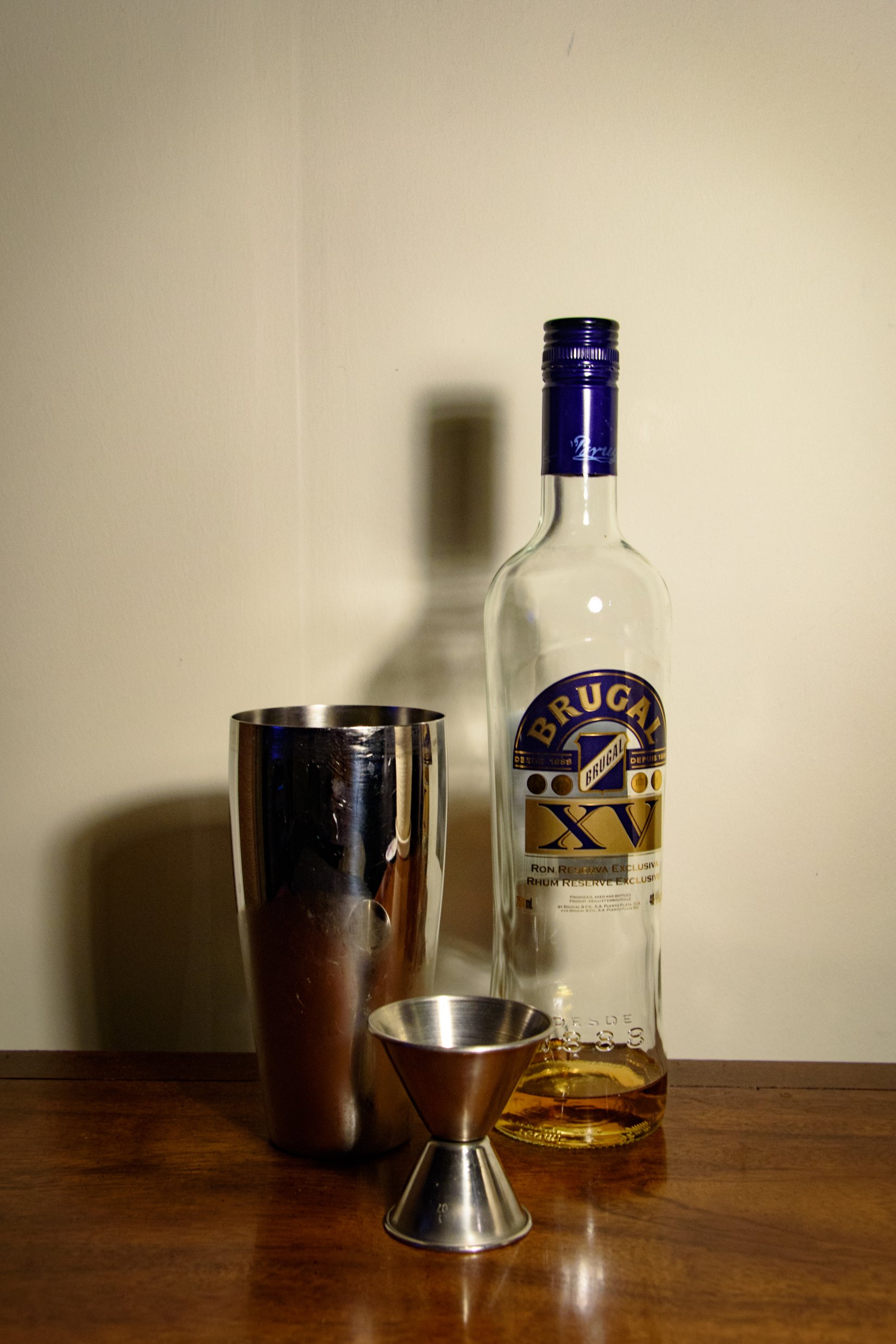 Le rhum utilisé: Brugal XV