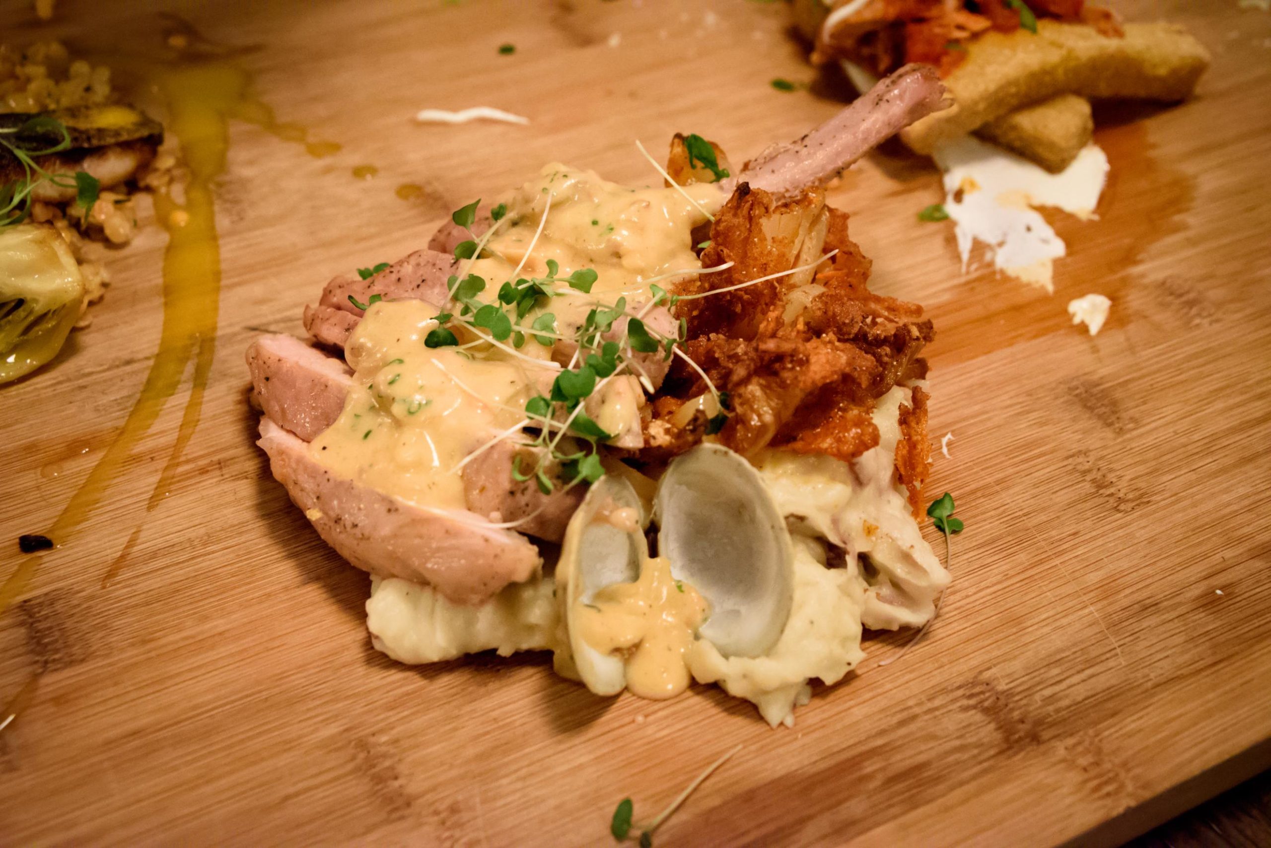 Le Lapin Blanc: porc
