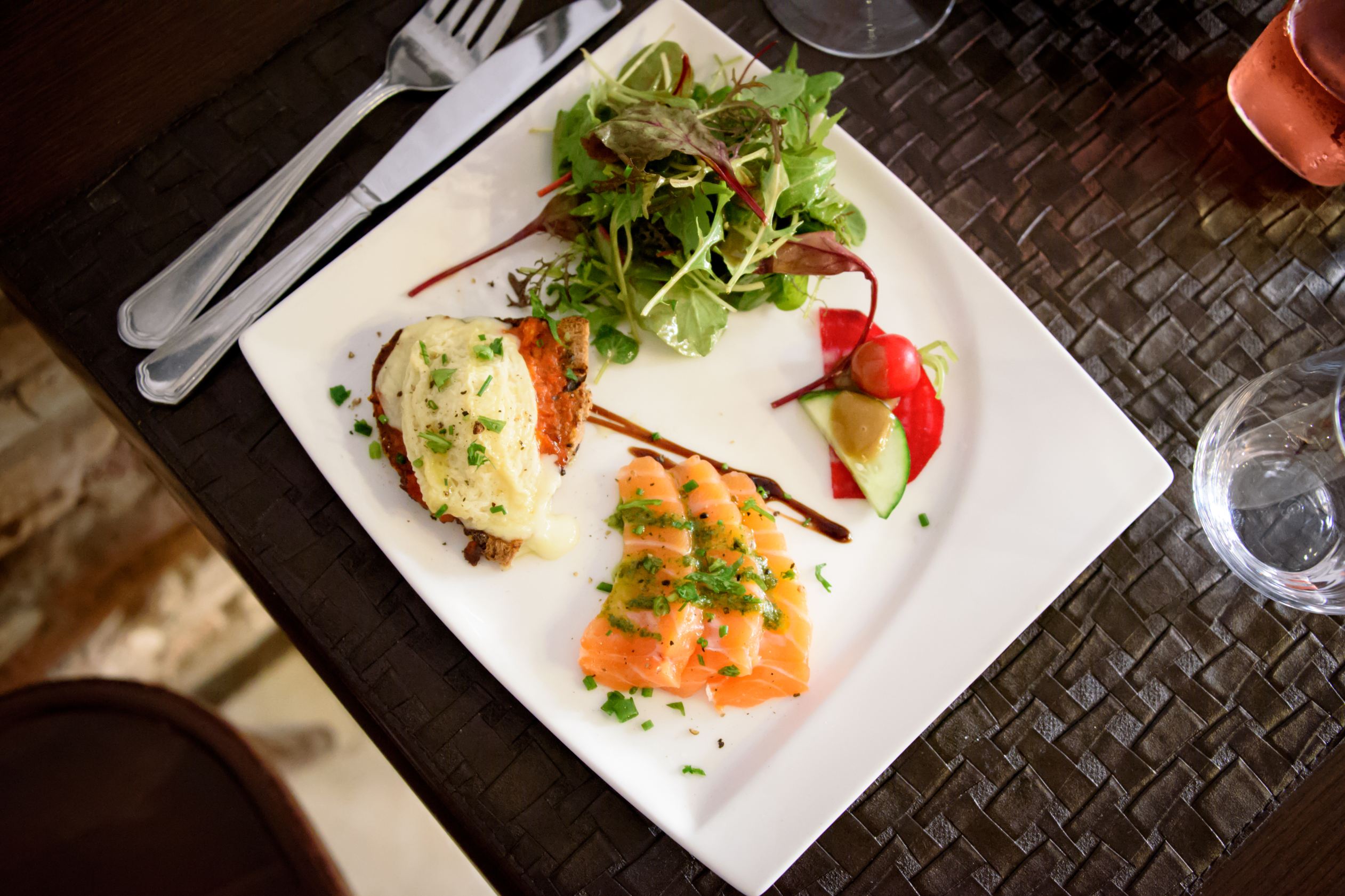 La P'tite Cocotte: Chèvre, gravlax