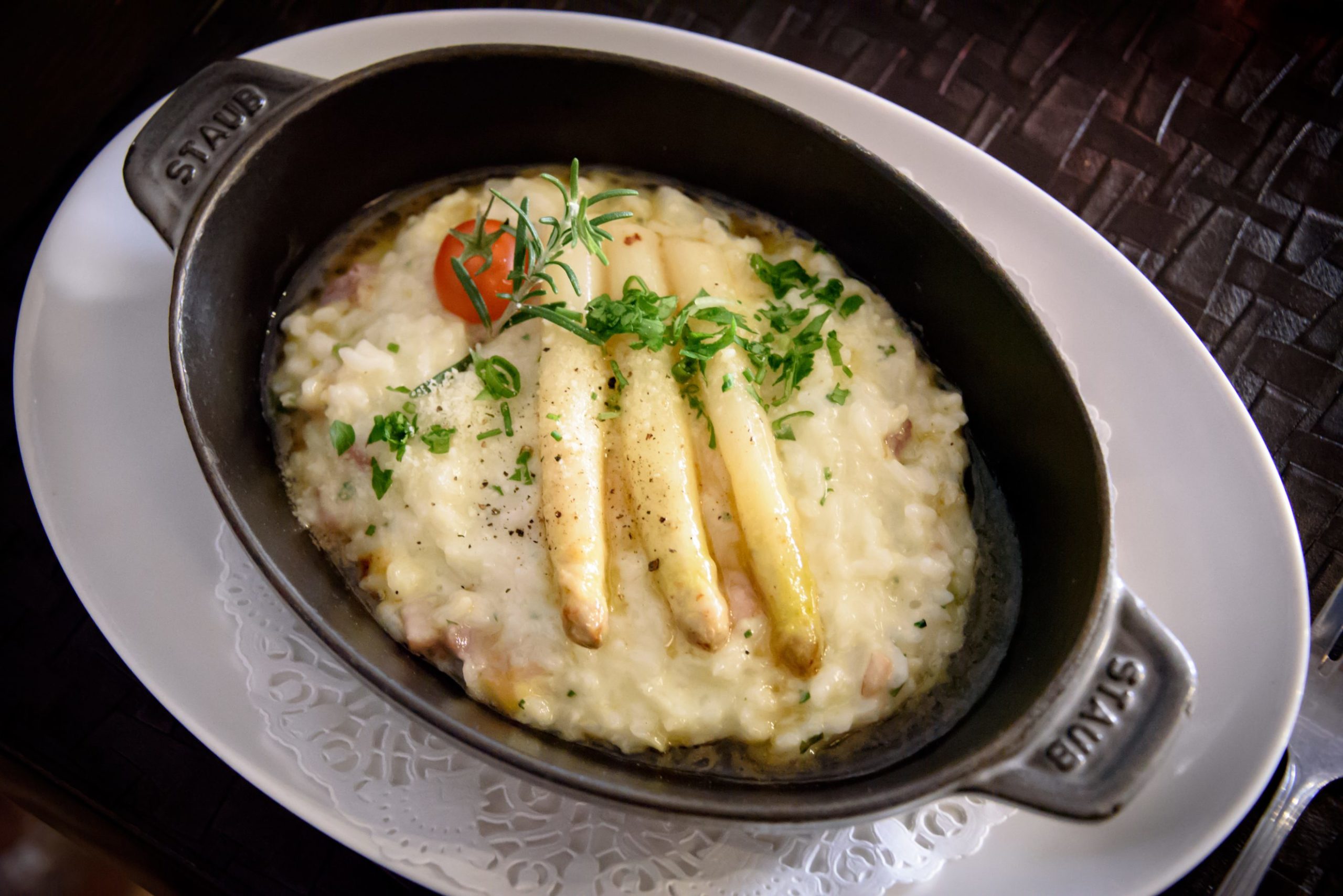 La P'tite Cocotte: Risotto aux asperges