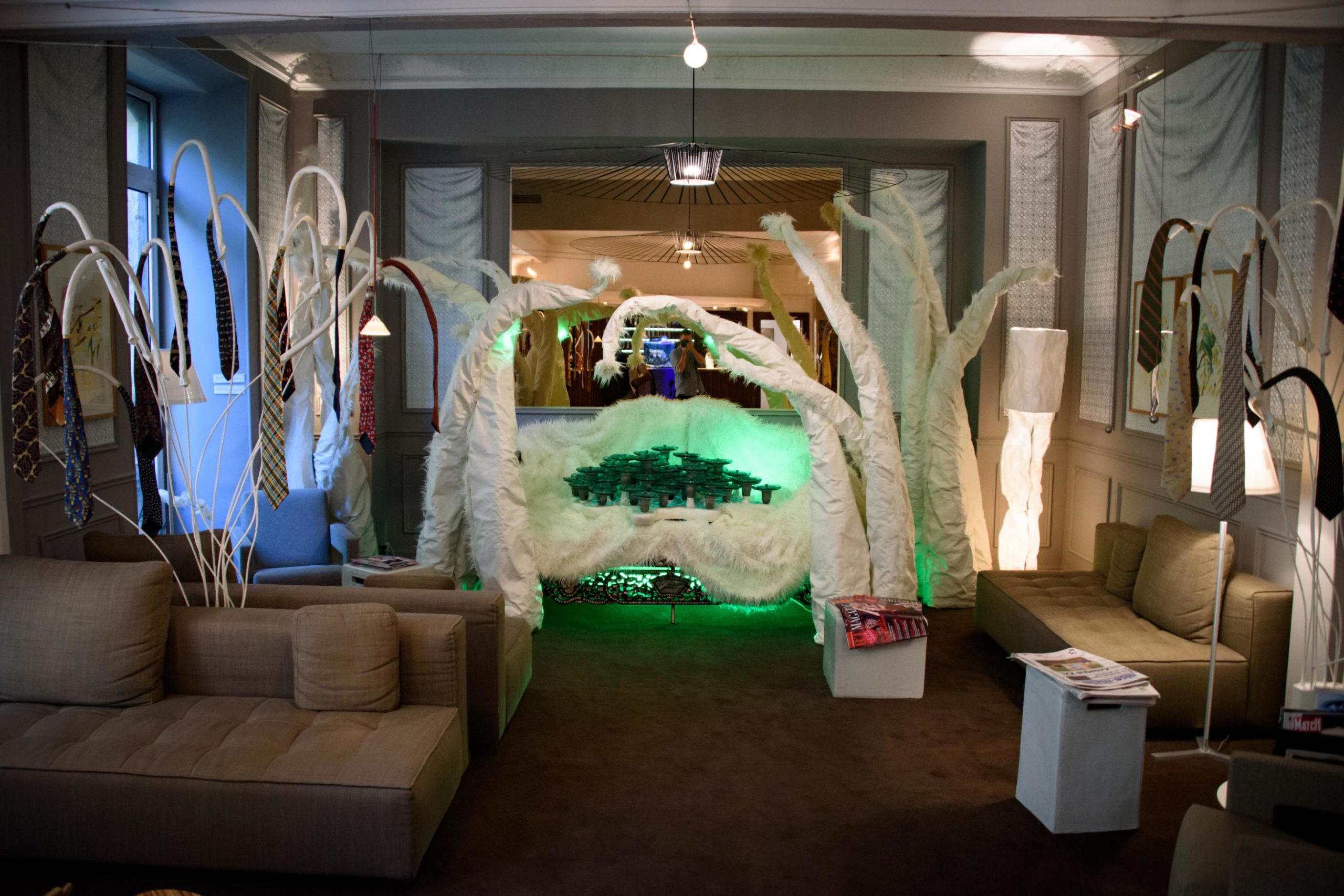 L'hôtel WindsoR à Nice: le lobby