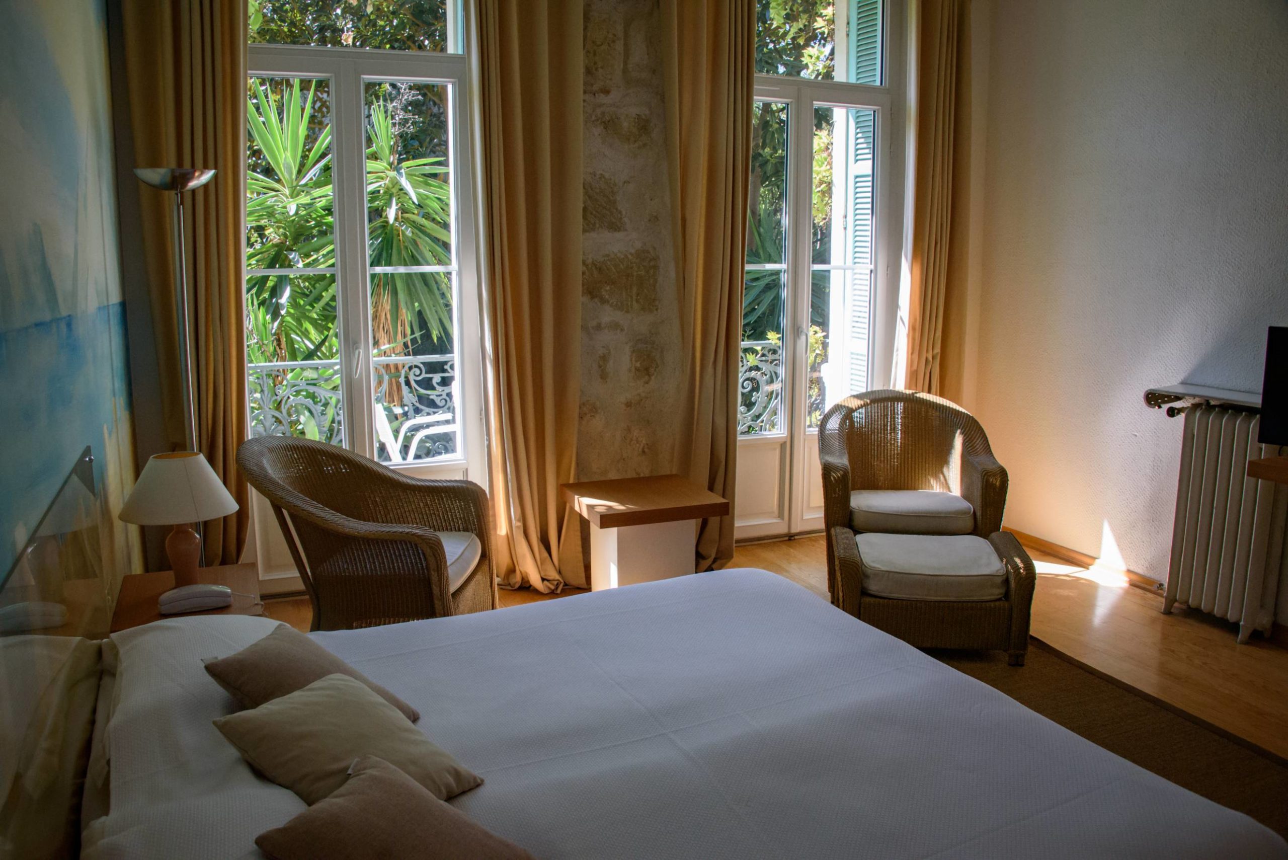 L'hôtel WindsoR à Nice: Une des chambres