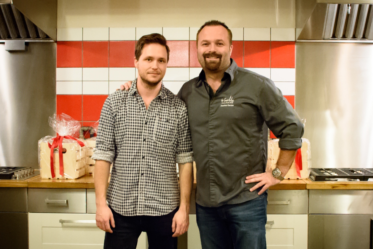 Cédric Lizotte et chef Jonathan Garnier