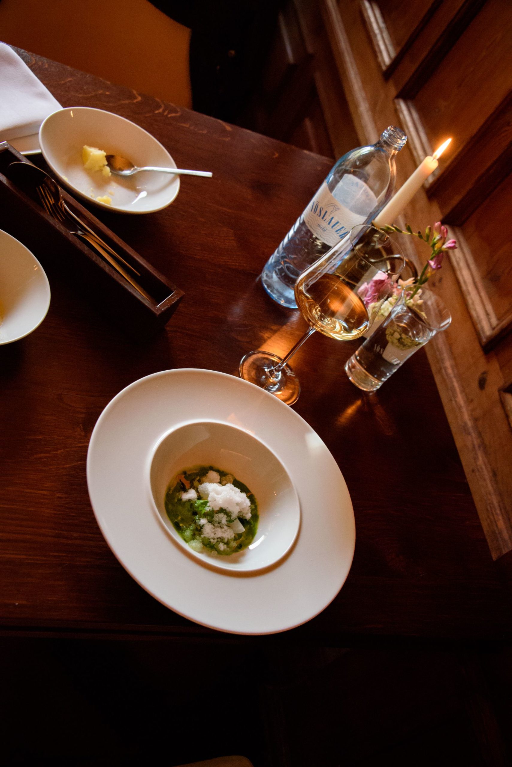 Horváth Restaurant: Persil, jaune d'œuf et radis