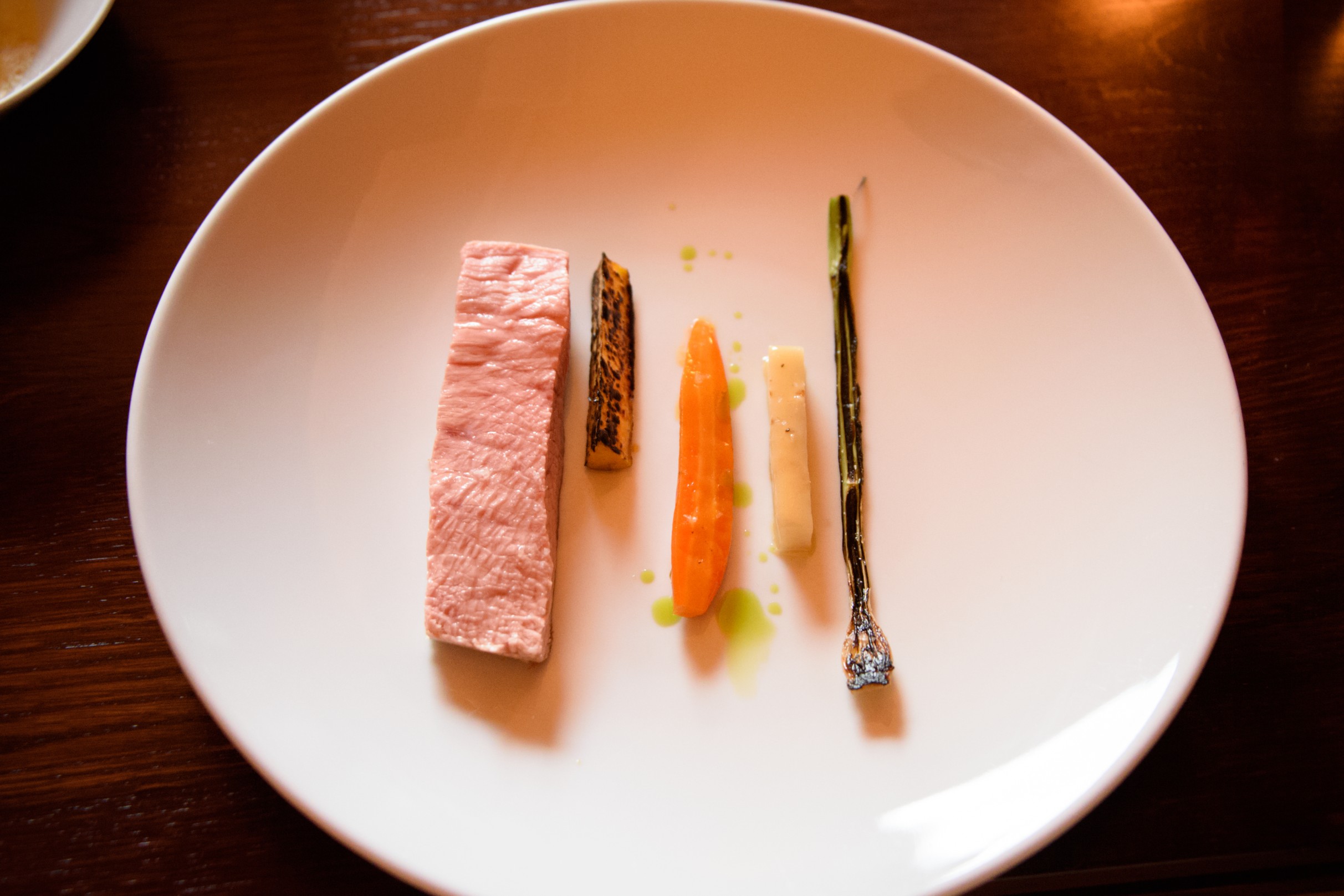 Horváth Restaurant: Veau et légumes racines