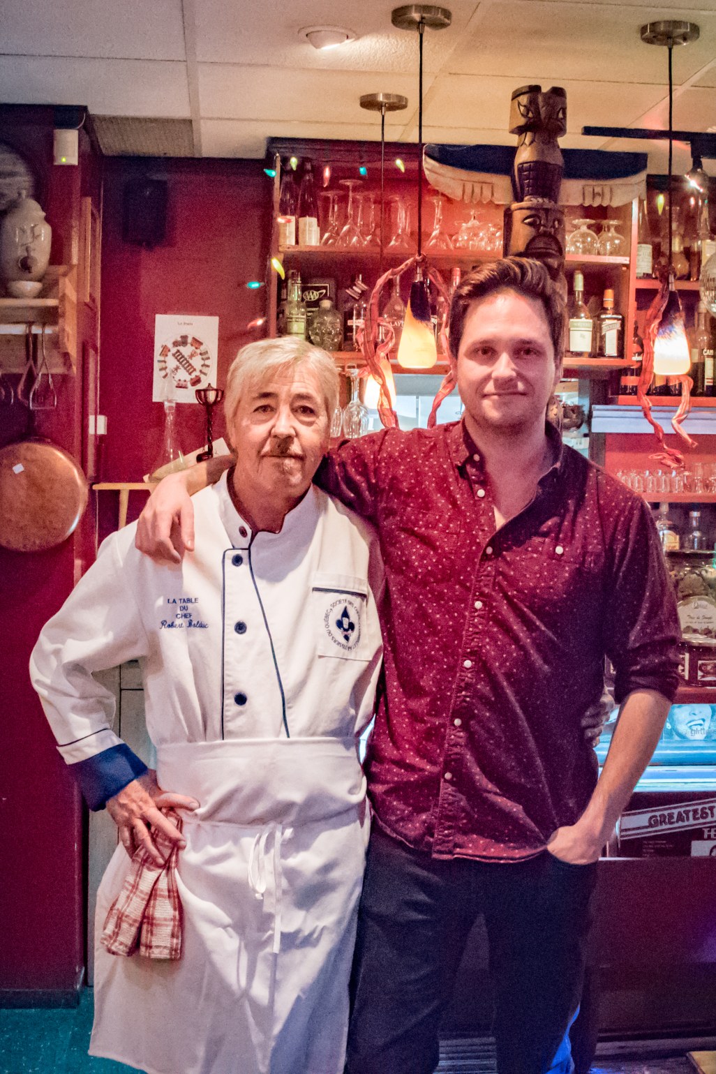 Robert Bolduc et Cédric Lizotte