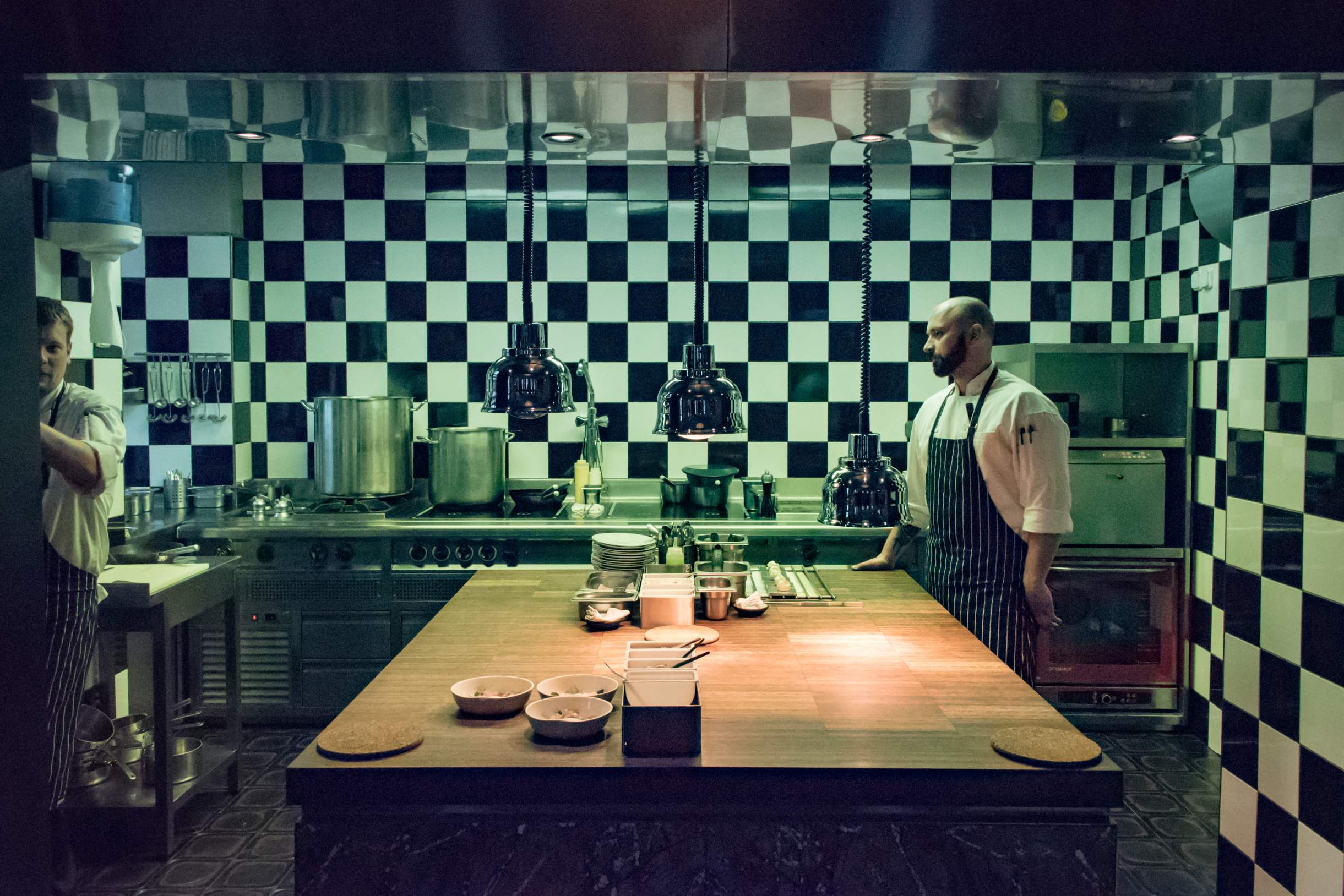 La Dégustation, Prague - La cuisine ouverte