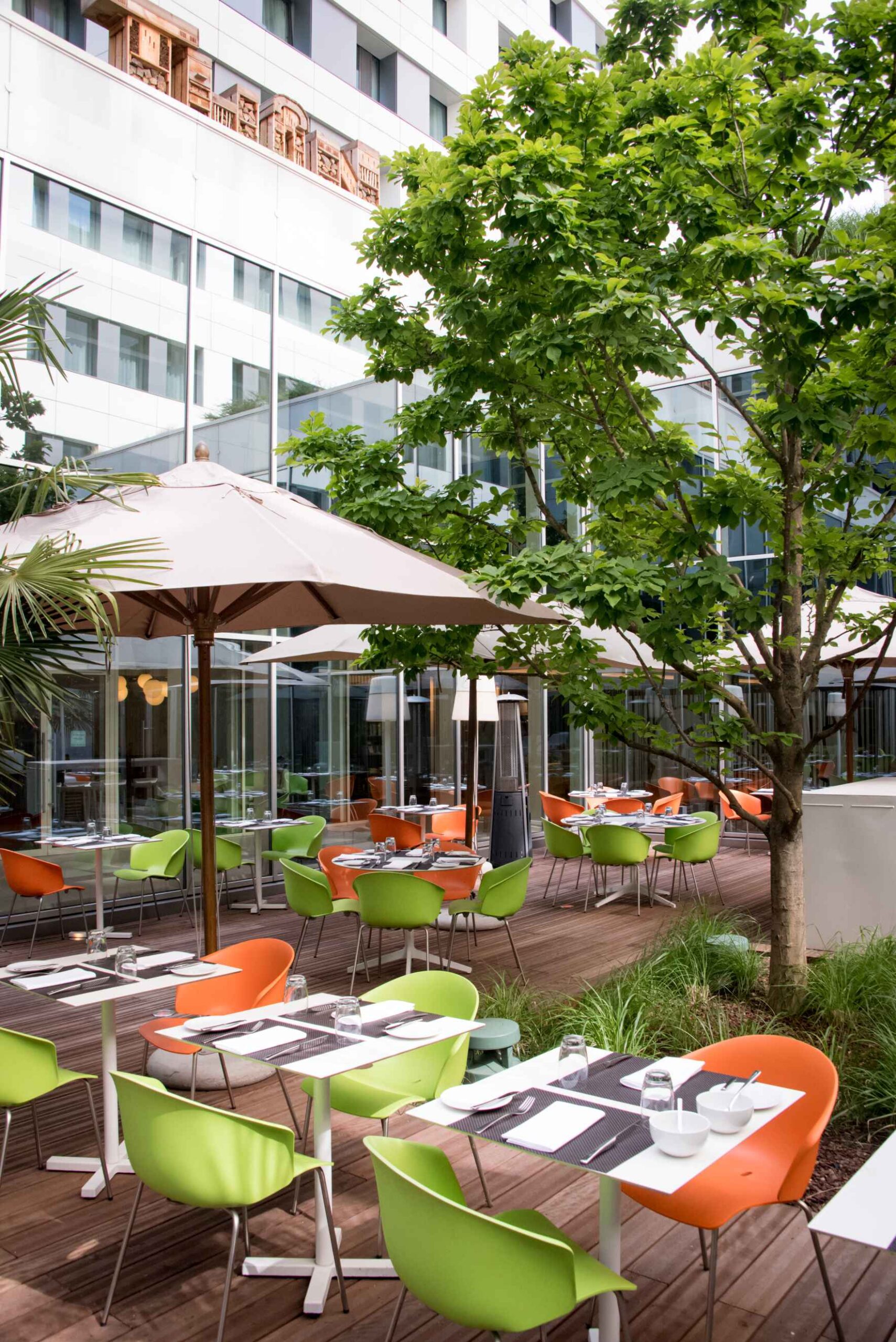 Hôtel Bruxelles: Hôtel Thon EU - La cour intérieure