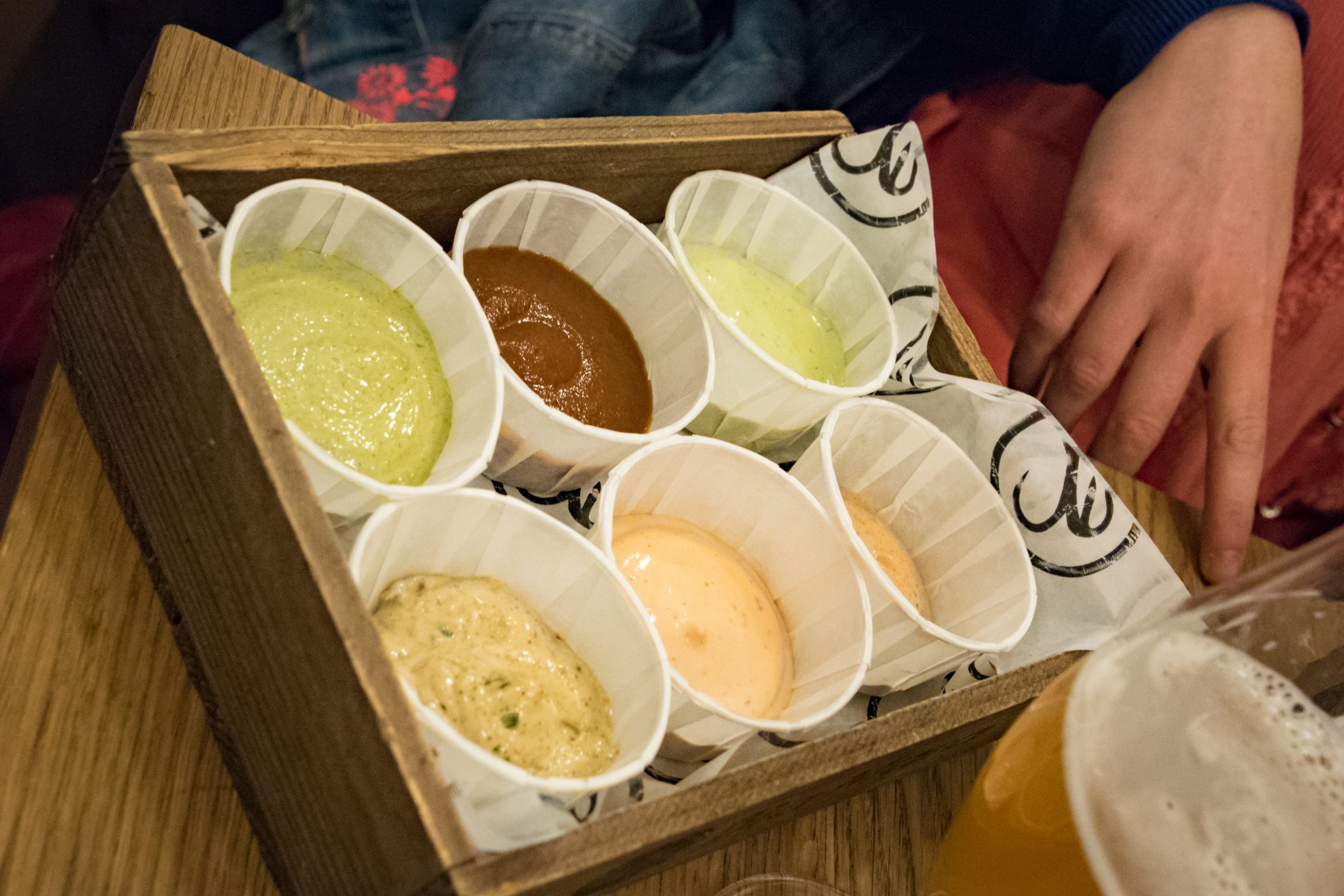Bia Mara, Bruxelles - Les sauces