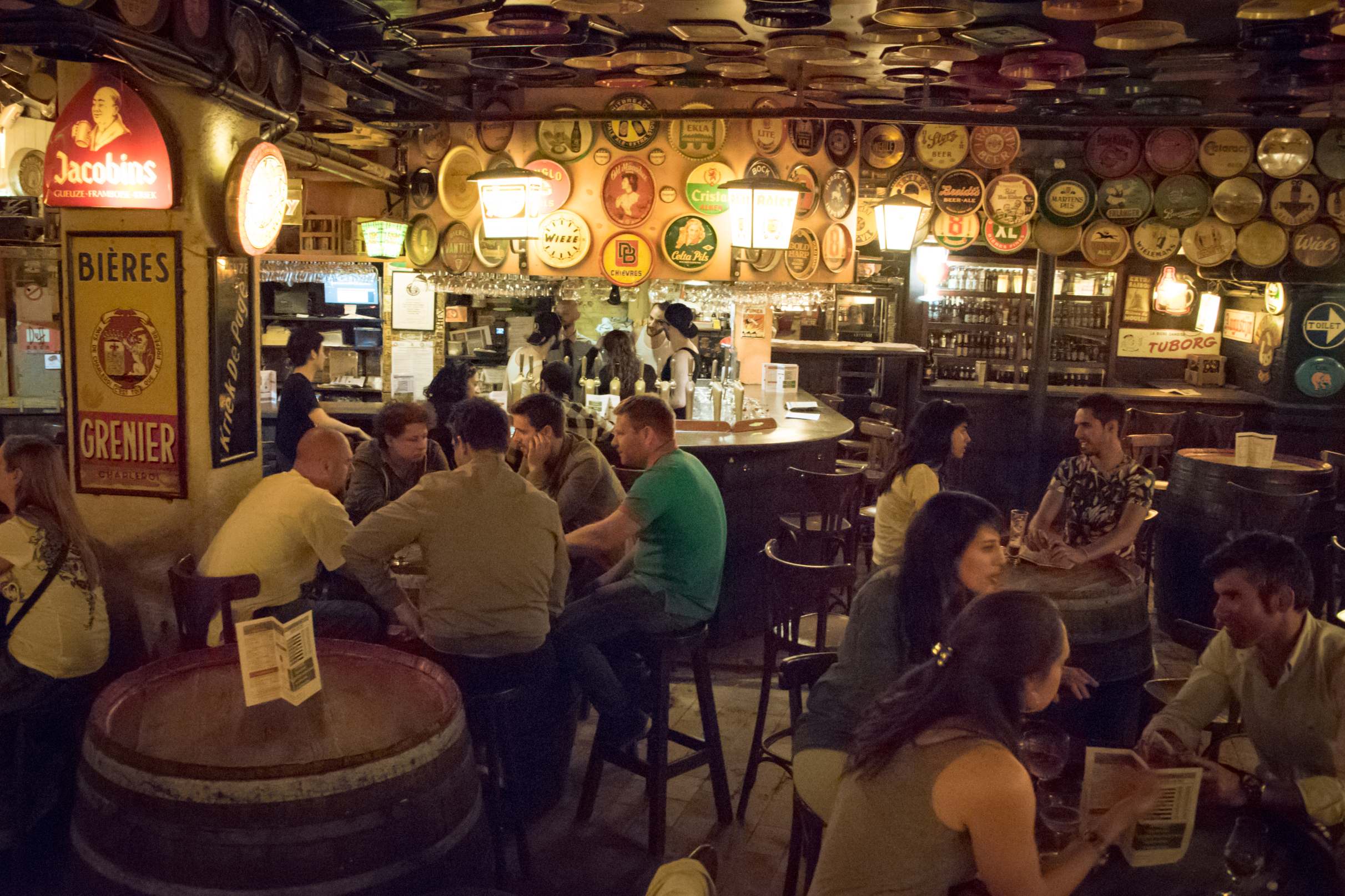 Delirium Café, bar à bière à Bruxelles