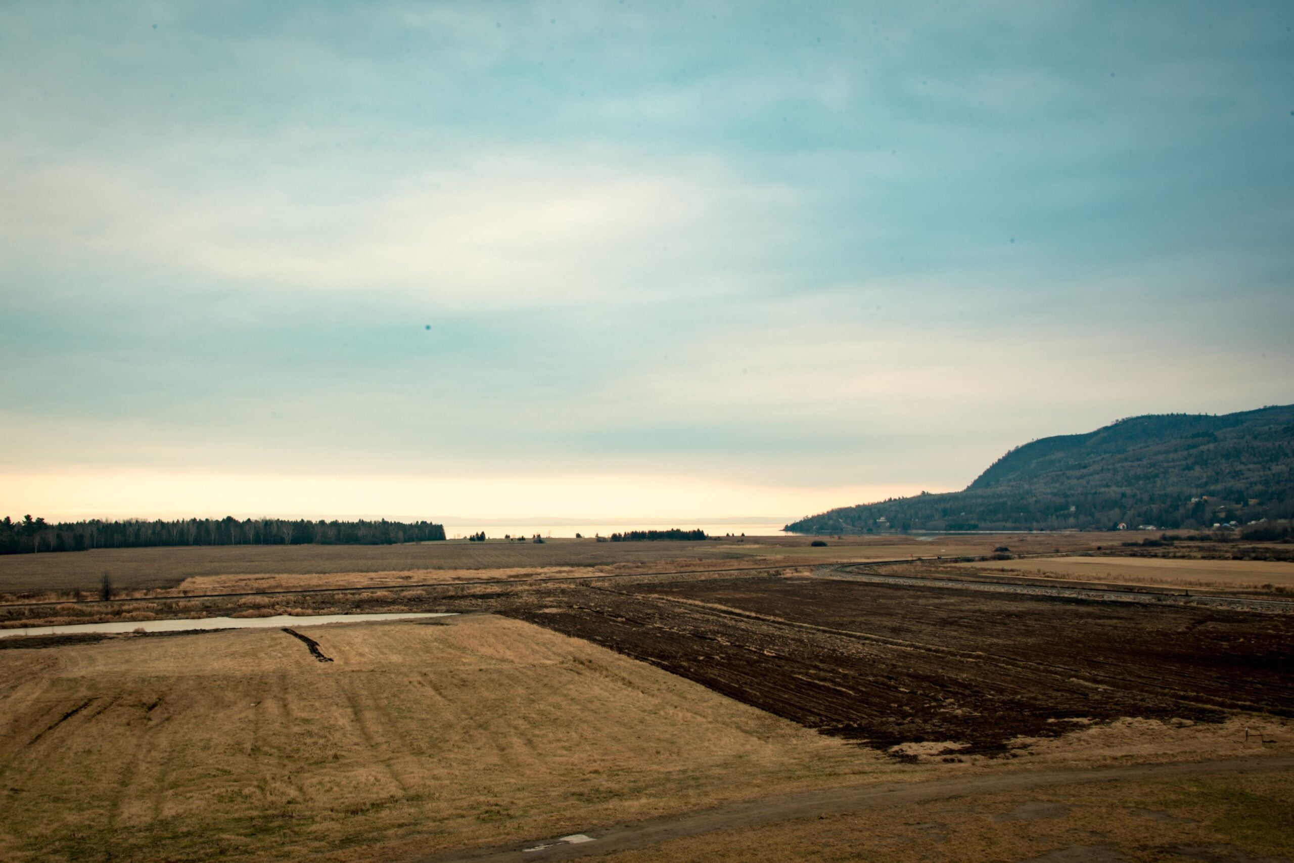 A view of the Saint Lawrence River from Baie-Saint-Paul