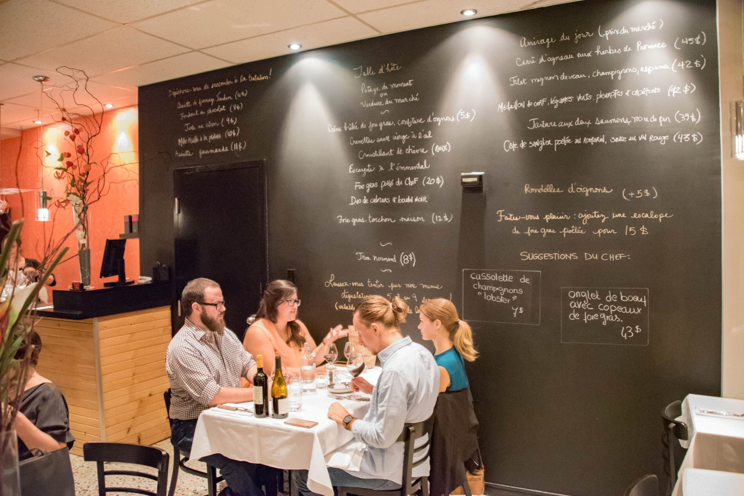 Tandem, restaurant apportez votre vin dans Villeray
