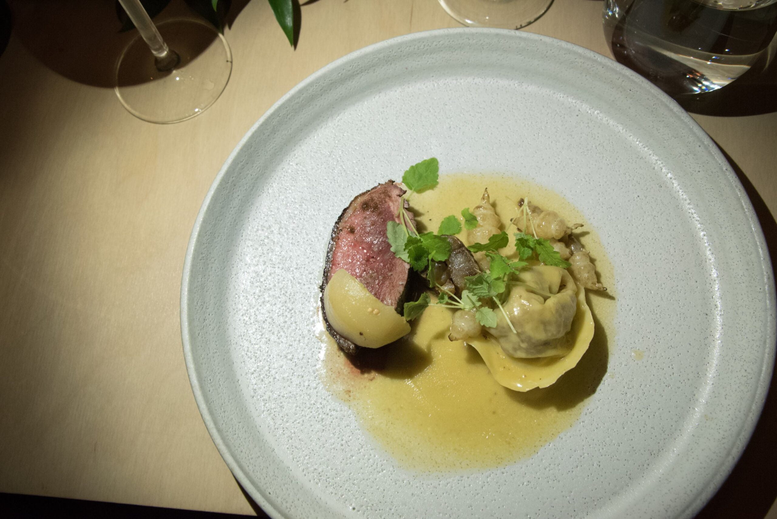 Lancement du Star of Bombay au restaurant HVOR - Ravioli de canard