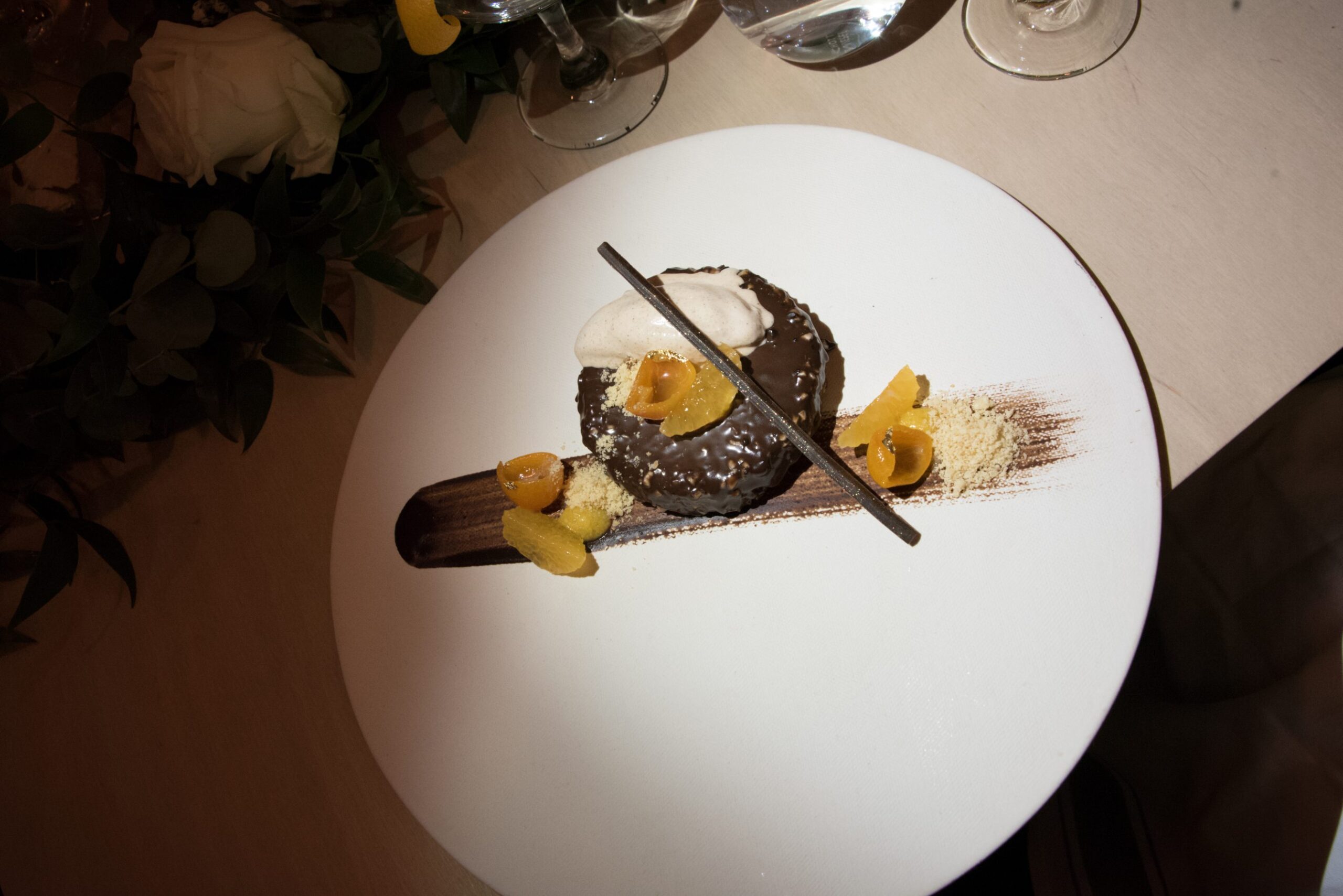 Lancement du Star of Bombay au restaurant HVOR - Gâteau poire-chocolat