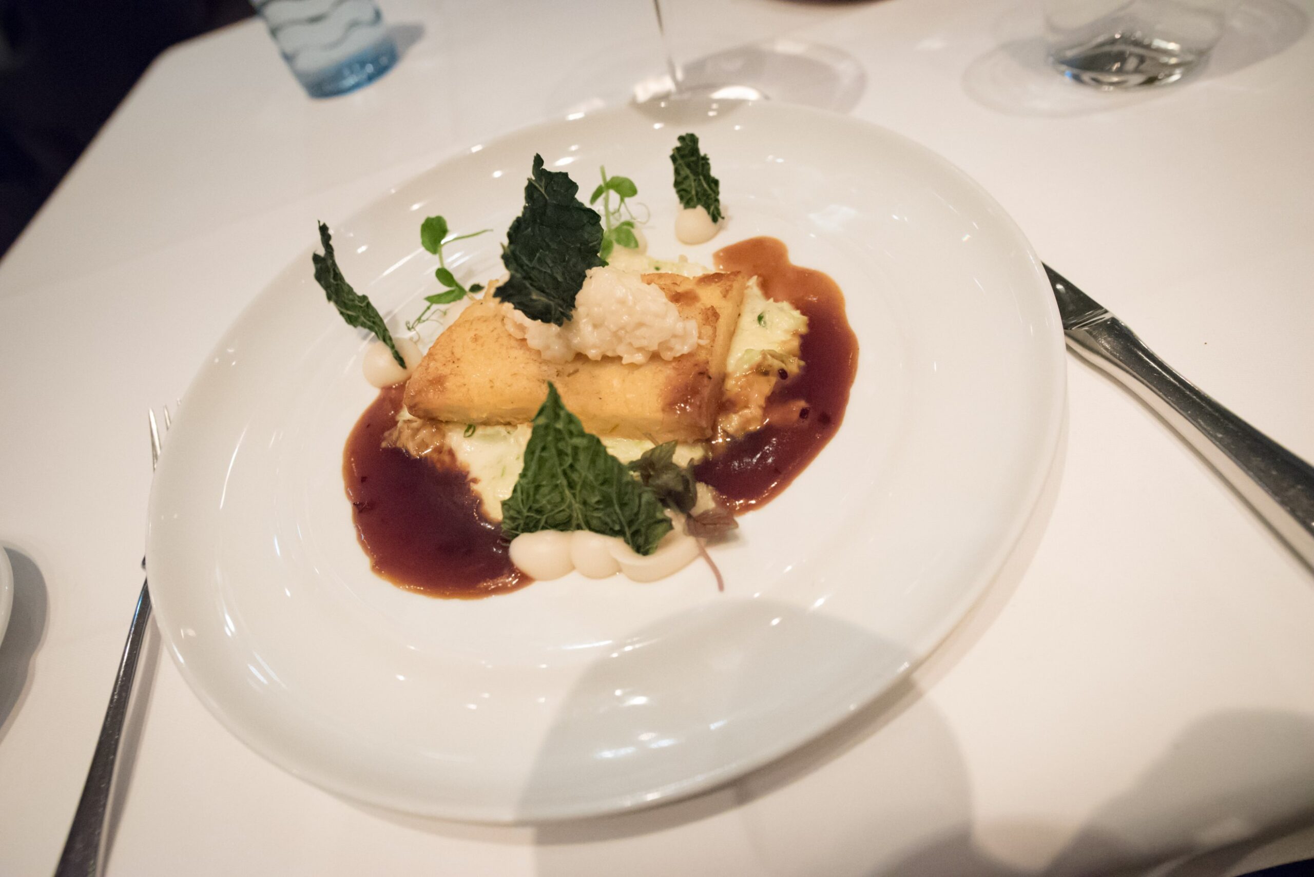 Tian, restaurant végétarien à Munich - Rutabaga, chou, purée de céleri