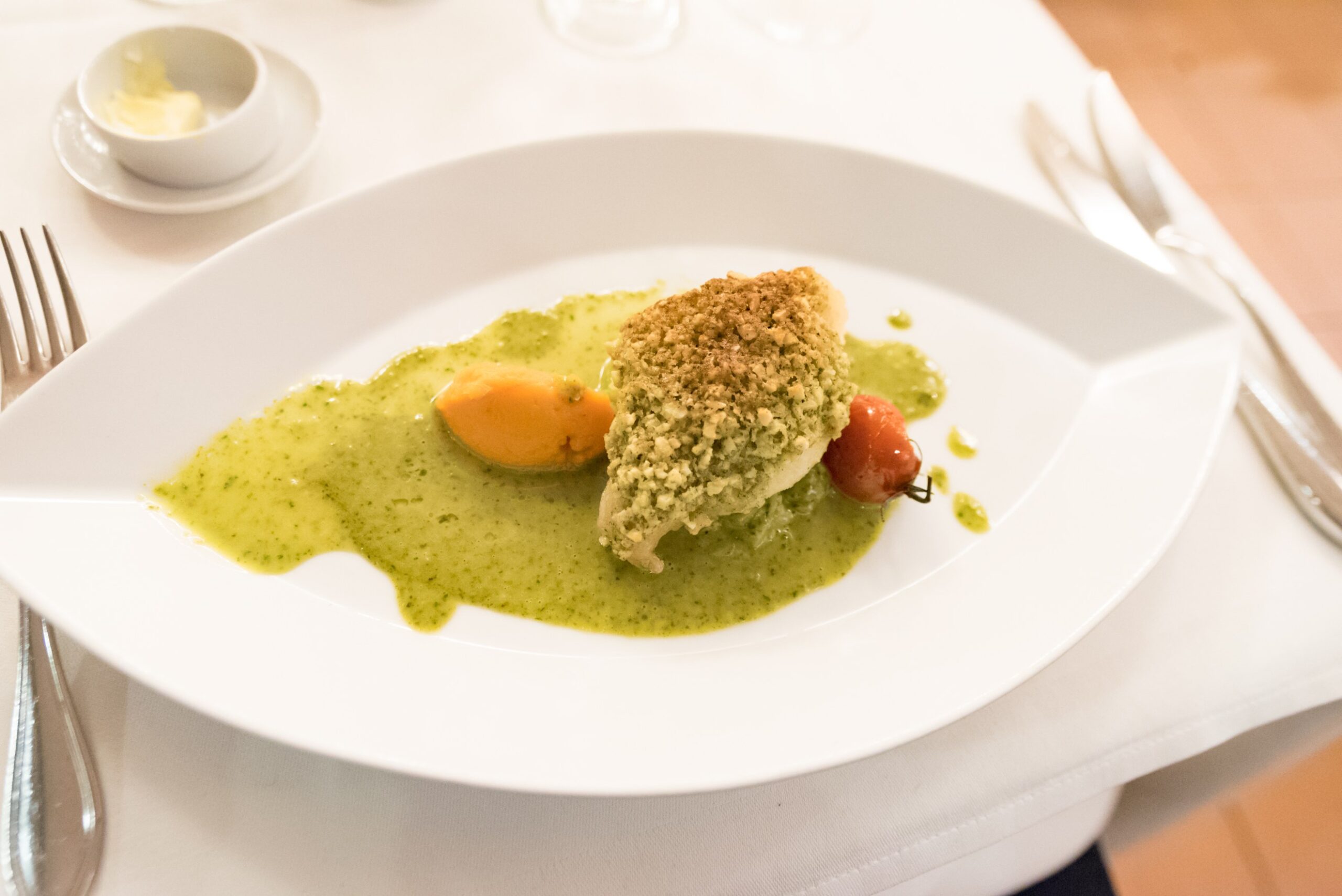 Le Cézanne, restaurant français à Munich: Le cabillaud