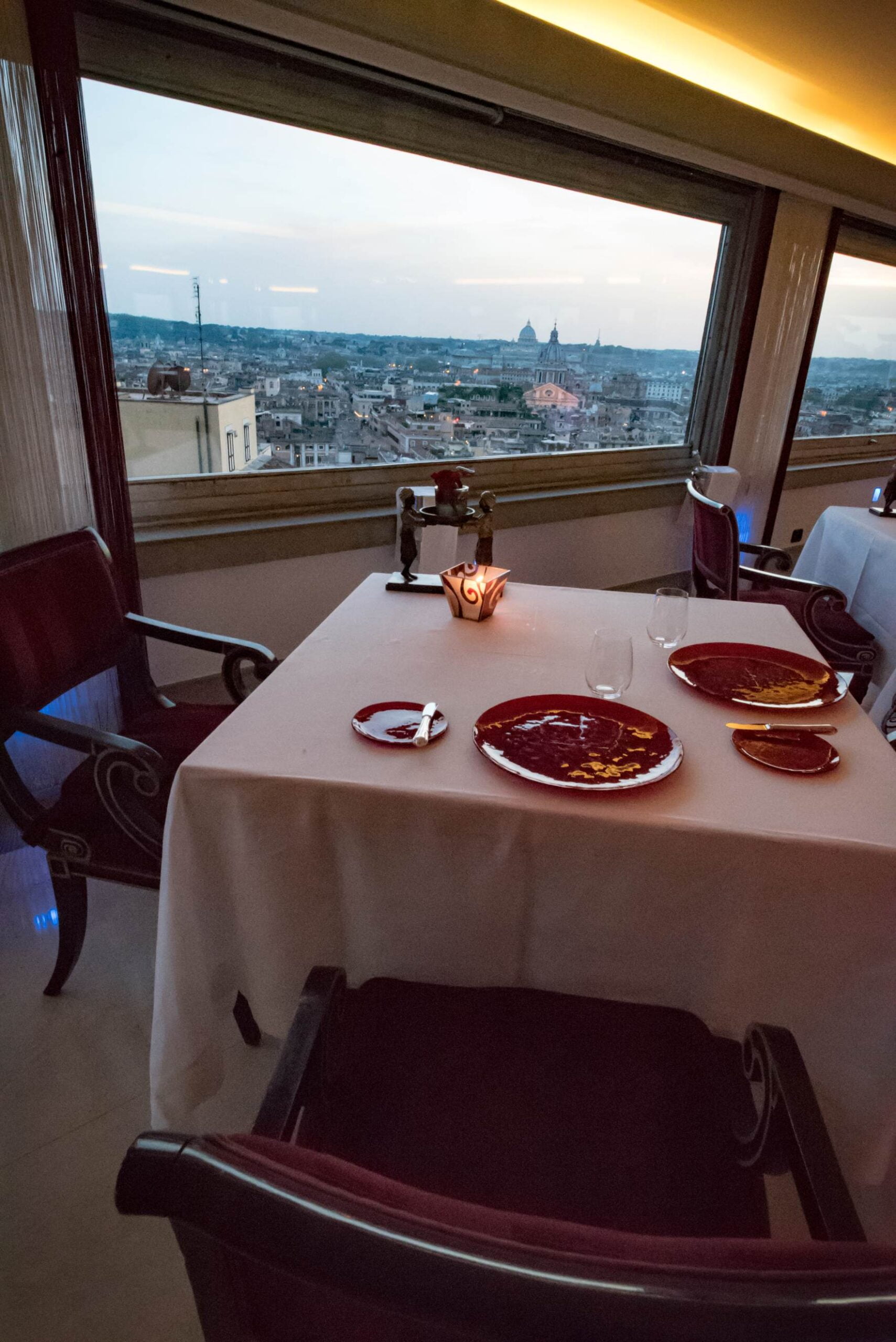 Imago Restaurant in Hassler Hotel Rome - The View