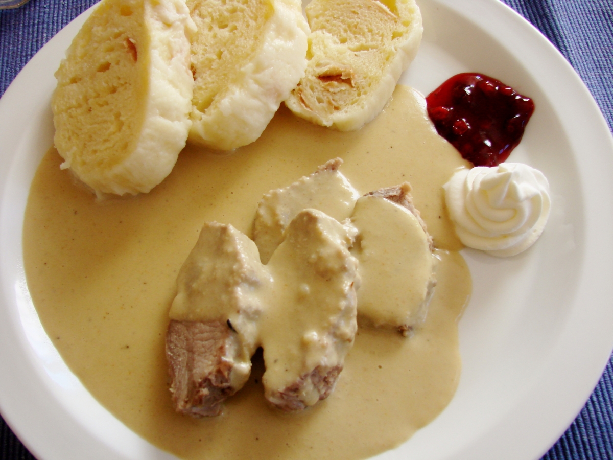 A serving of traditional Svickova