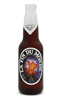 A bottle of beer from Unibroue