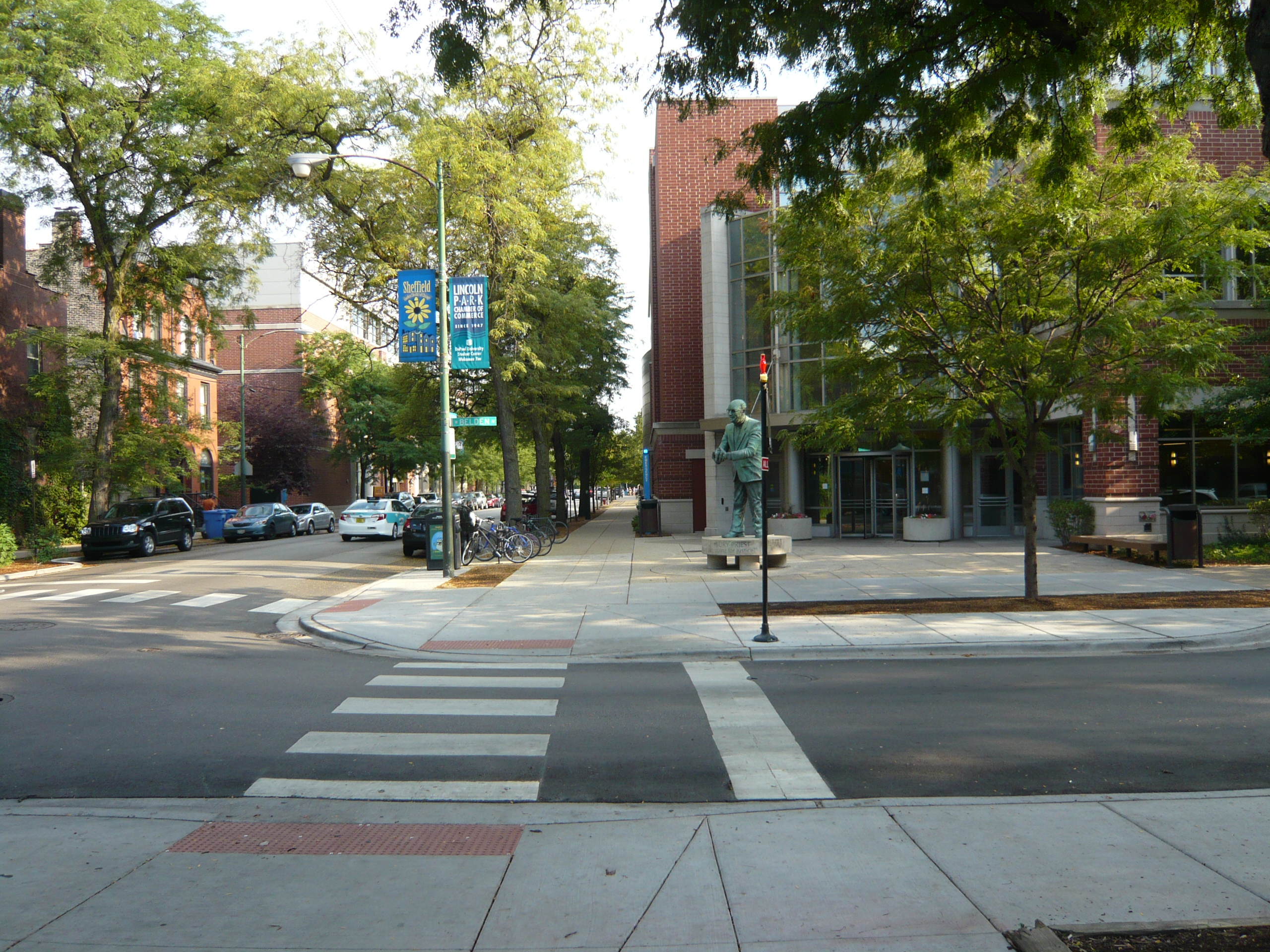 The Student Center on the Lincoln Park Campus of DePaul University