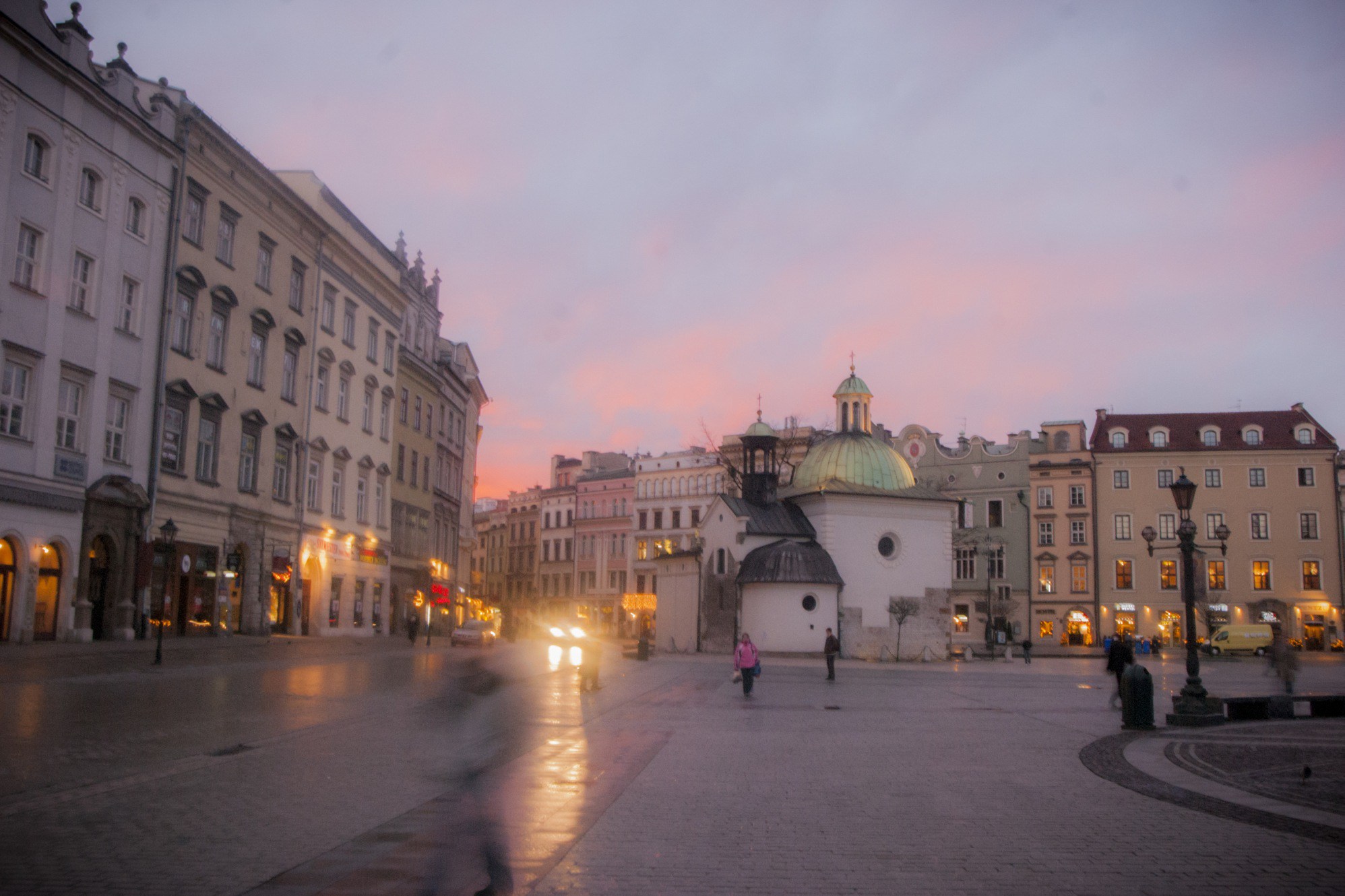 A view of Krakow in Poland