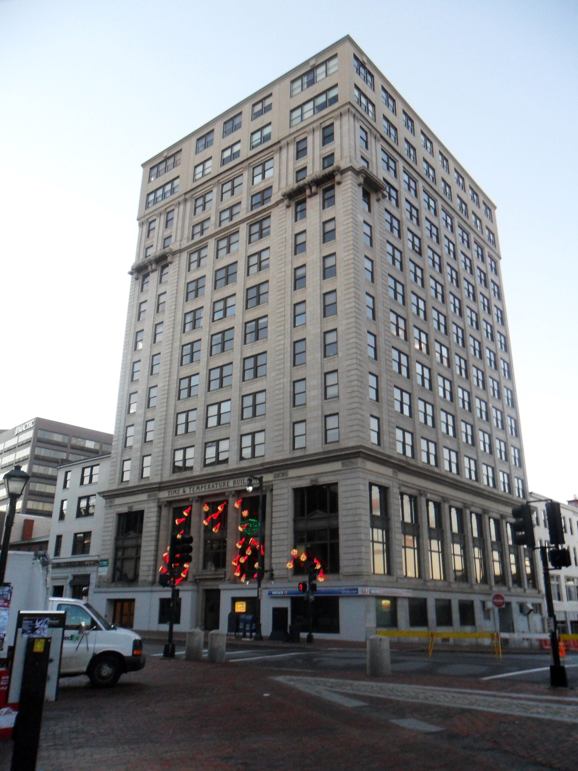 The Time and Temperature Building in Portland