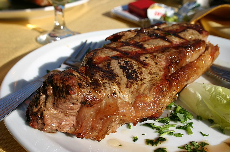 Anthony Bourdain Sydney - Argentine steak - photo by Chris Rault under CC-BY-3.0
