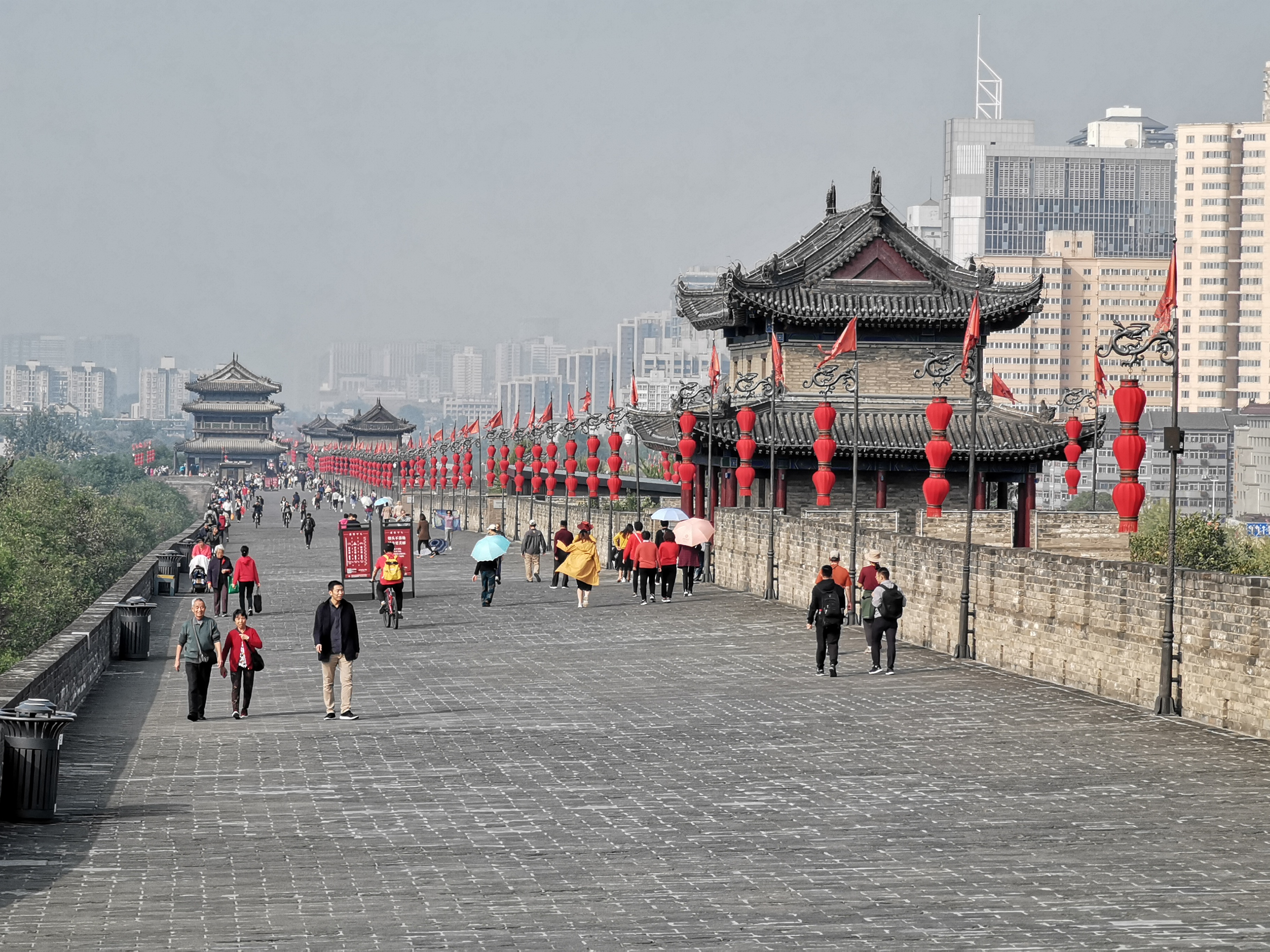 Les fortifications de Xi'an ont été reconstruites à plusieurs reprises © Cedric Lizotte