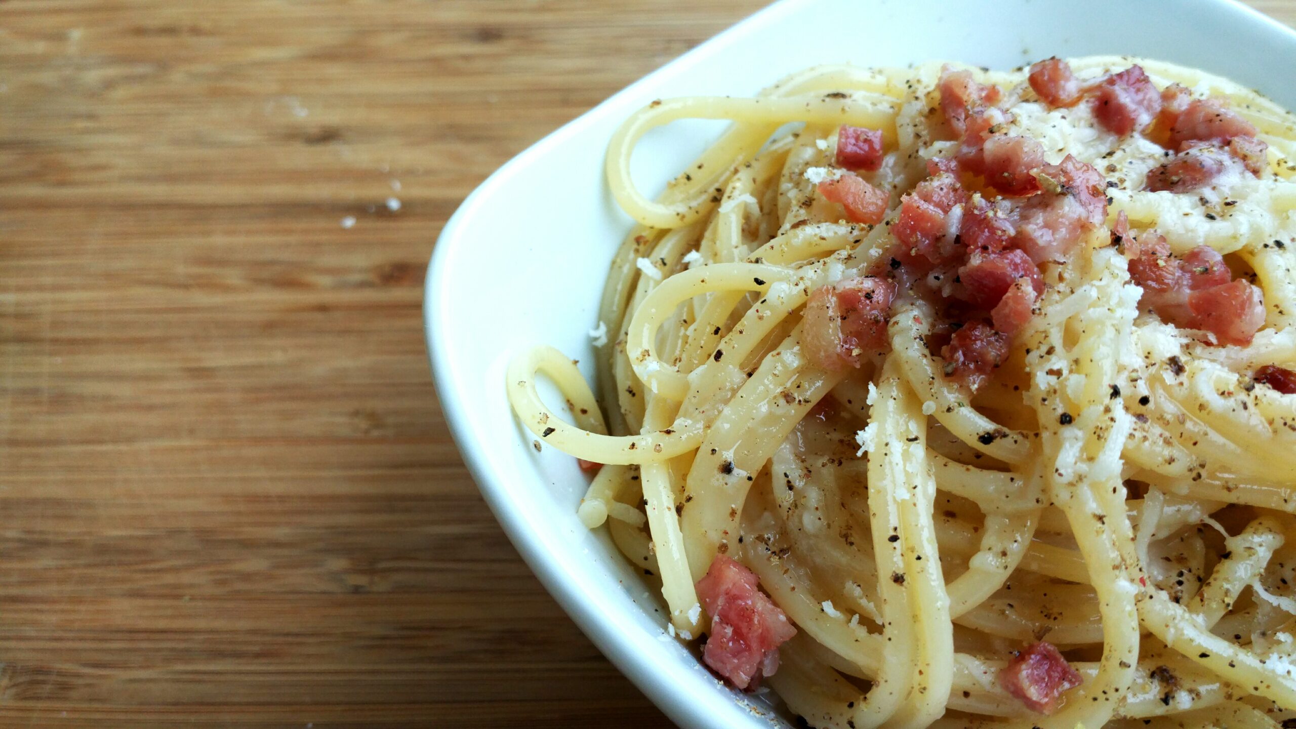Delicious Destinations Rome - Spaghetti alla carbornara - photo by Popo le Chien under CC BY-SA 3.0