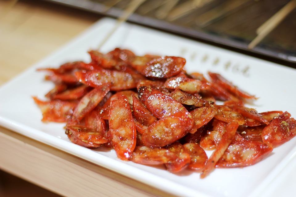 Bacon Gourmet Sausage - photo by savagexy under CC0