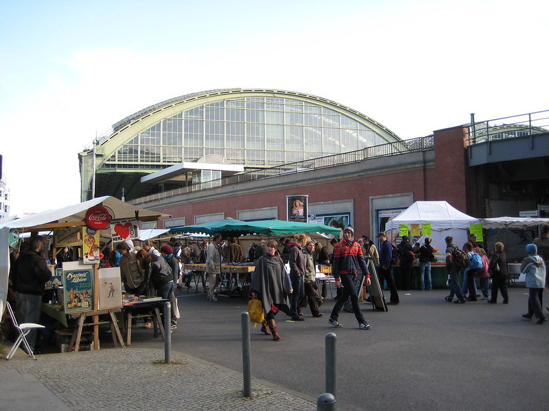 Antique Market at Ostbahnhof - photo by jwyg under CC BY-SA 2.0