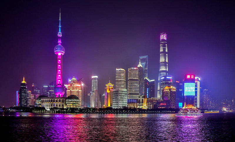 The Bund - photo by Franck Michel under CC BY 2.0
