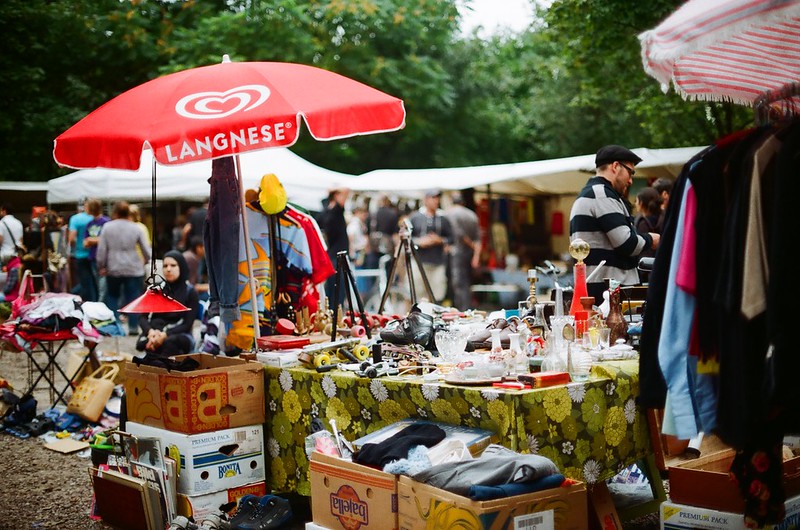 best shopping in Berlin - Fleamarket at Mauerpark - photo by tomislav medak under CC BY 2.0