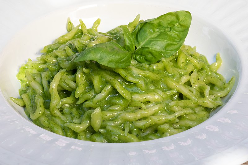 Delicious Destinations Genoa - Trofie al Pesto - photo by Pastalovers under CC BY-SA 3.0