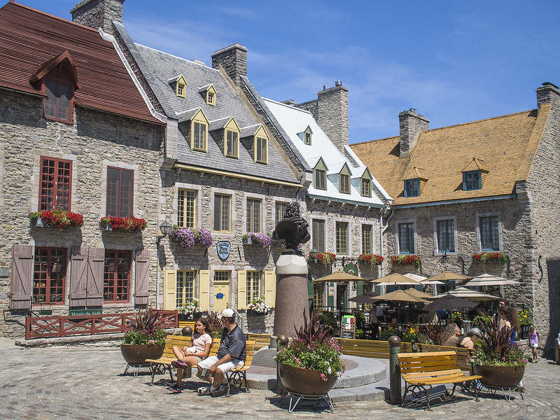 Place Royale in Quebec City - photo by Chun Yip So under CC BY 2.0
