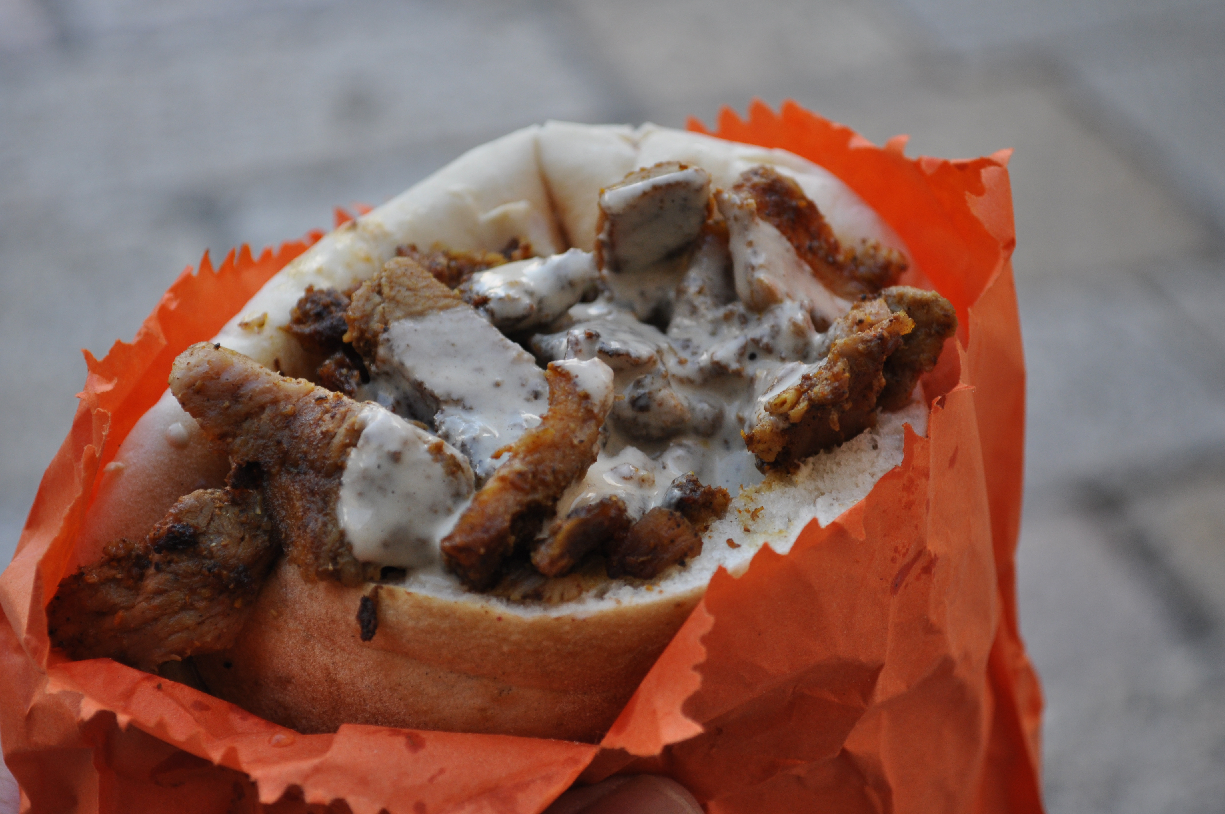 Shawarma Photo by Schellack at English Wikipedia under Creative Commons Attribution 3.0 Unported