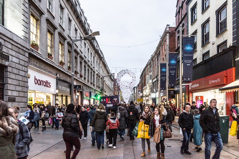 Henry Street in Dublin - photo by William Murphy under CC BY-SA 2.0