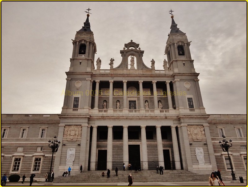 historical sites in Madrid - Catedral Santa María la Real de la Almudena - photo by Montserrat López Tamayo for Cathedrals and Churches under CC BY 2.0