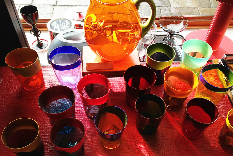 glassware sold at Il Prato - photo by Mark Hintsa under CC BY 2.0