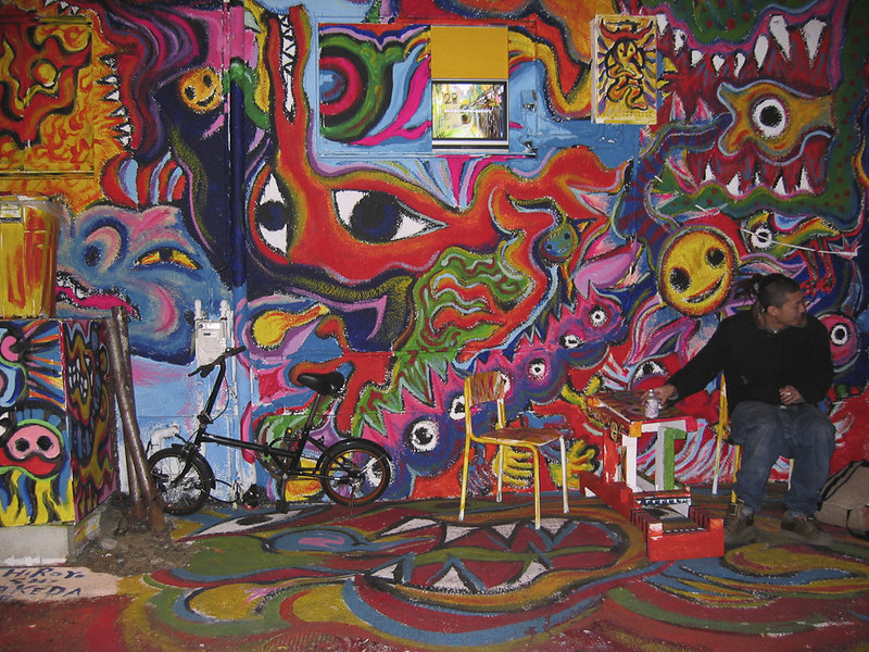 free things to do in Tokyo - street art in Harajuku - photo by Dale Ellerm under CC BY 2.0