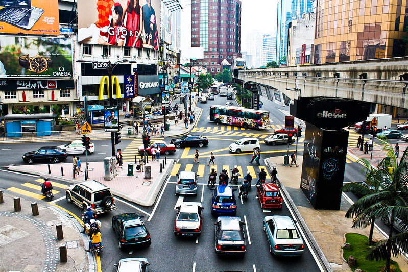 best shopping in Kuala Lumpur - Bukit Bintang, Kuala Lumpur, Malaysia - photo by Sham Hardy under CC BY-SA 2.0