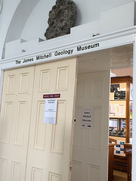 The entrance to the James Mitchel Museum at NUI Galway - photo by Sharonlflynn under CC-BY-SA-4.0