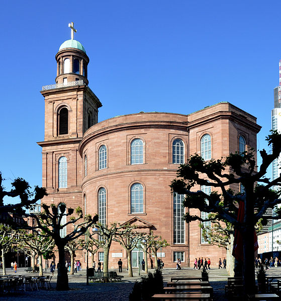 free things to do in Frankfurt - Paulskirche in Frankfurt - photo by Andreas Praefcke under CC-BY-3.0