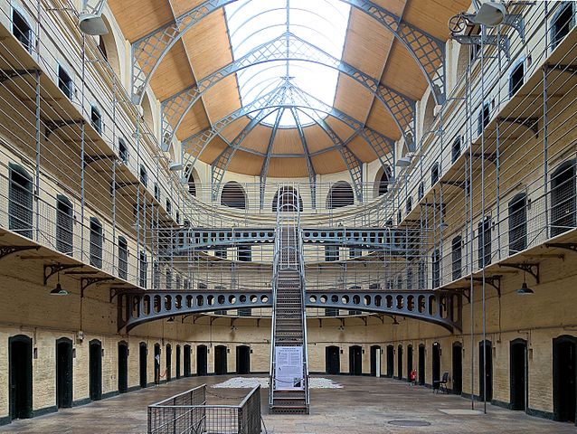 Victorian wing of Kilmainham Gaol in Dublin - photo by Velvet under CC-BY-SA-3.0