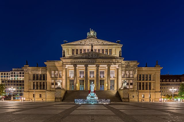 Konzerthaus Berlin - photo by Ansgar Koreng under CC-BY-3.0-DE