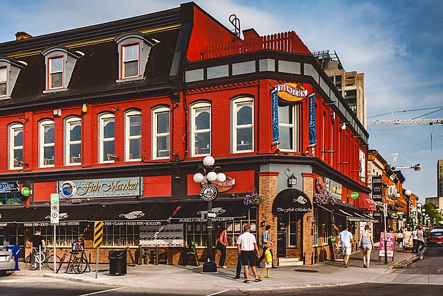 ByWard Market - photo by Michel Rathwell from Cornwall, Canada under CC-BY-2.0